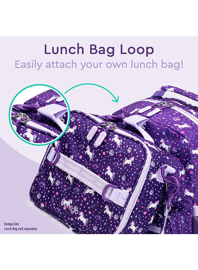 Bentgo Kids School Backpack  - Unicorn - Image 4