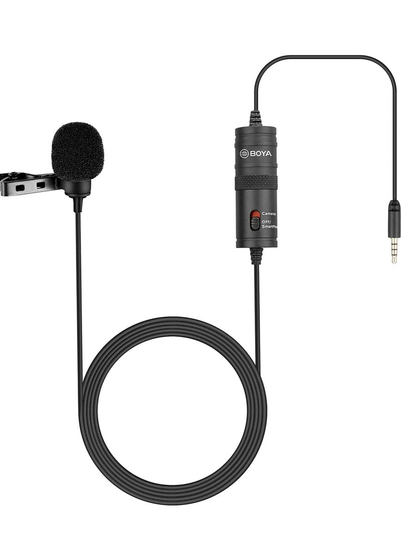 Boya By M1 Lavalier Microphone For Smartphones Canon Nikon Dslr Cameras Camcorders Audio Recorder Pc - Image 2