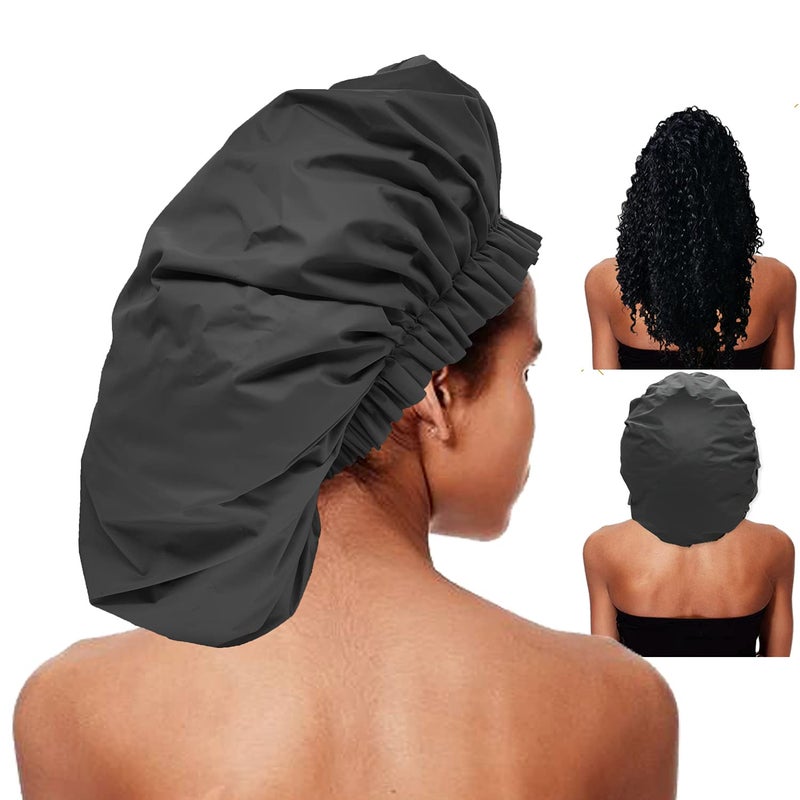 ELEBOX Premium Collection Super Jumbo Shower Cap - Image 1