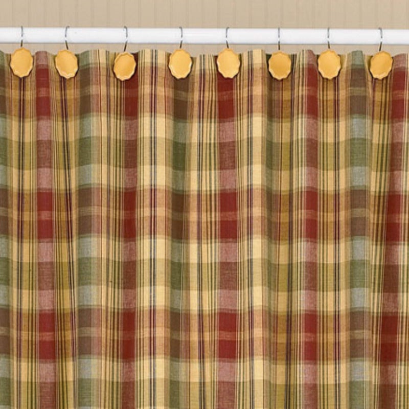 Park Designs Saffron Country Shower Curtain 72x72