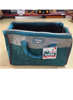 TOTAL Total 16” Heavy Duty Tool Bag with Rigid Frame – Multi-Pocket Tool Storage Bag with 15kg Max Load – Ideal for Electricians, Mechanics, DIY, and Construction Work – Internal & External Pockets  - Image 3