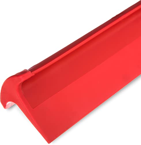 SPARTA 3656705 Plastic Floor Squeegee, Shower Squeegee, Heavy Duty Squeegee With Rubber Blade For Windows, Glass, Shower Doors, Floors, Windshields, 20 Inches, Red, (Pack of 6) - Image 2