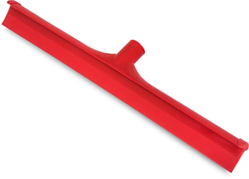 SPARTA 3656705 Plastic Floor Squeegee, Shower Squeegee, Heavy Duty Squeegee With Rubber Blade For Windows, Glass, Shower Doors, Floors, Windshields, 20 Inches, Red, (Pack of 6) - Image 1