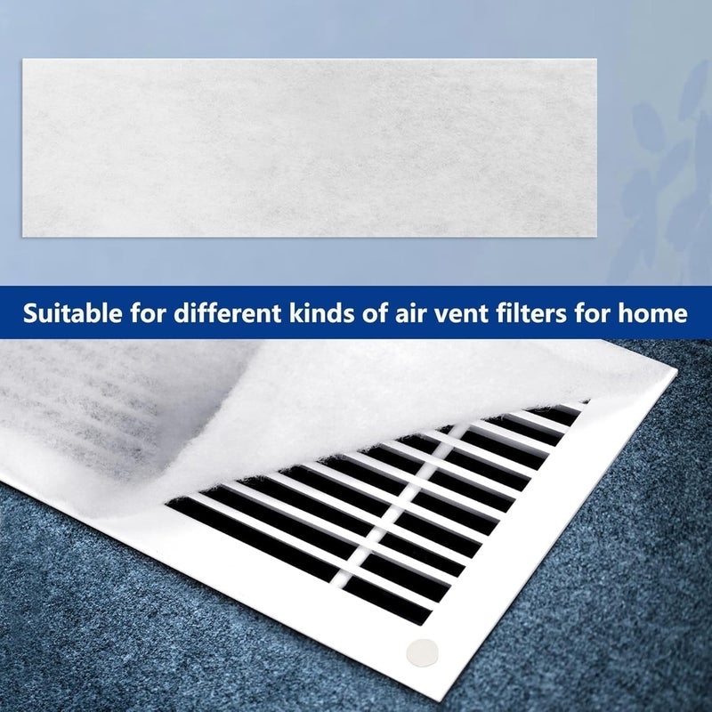 X spring Air Vent Register - 2m x 1m Washable Air Conditioner Filter with Self - Adhesive Backing - Image 4