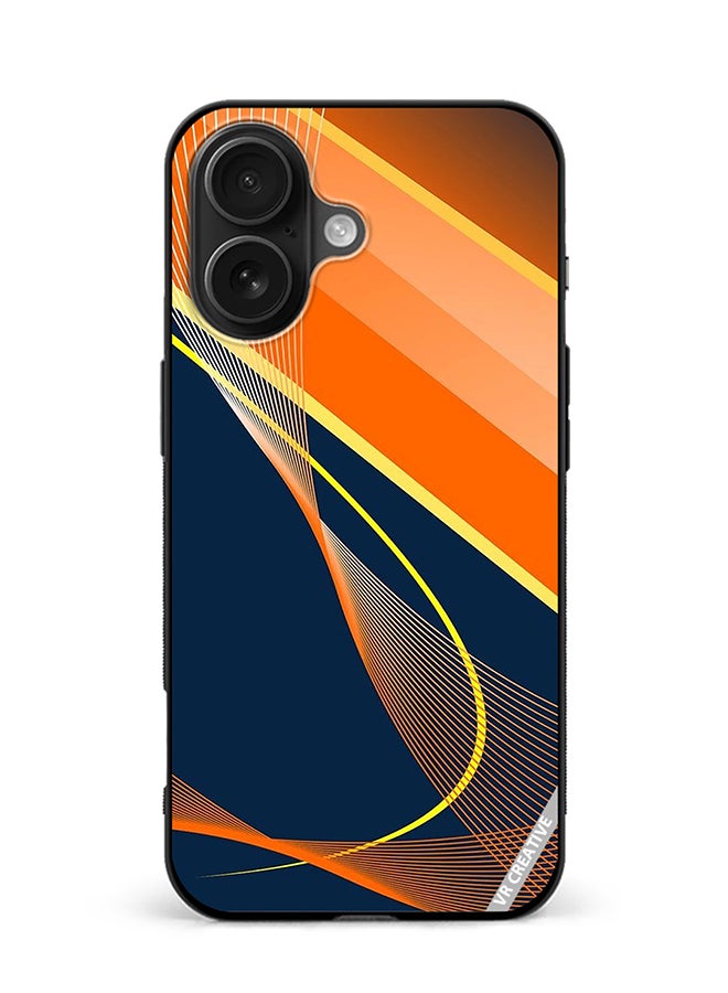 VR CREATIVE Protective Case Cover For Apple iPhone 16 Plus Layers Design Multicolour