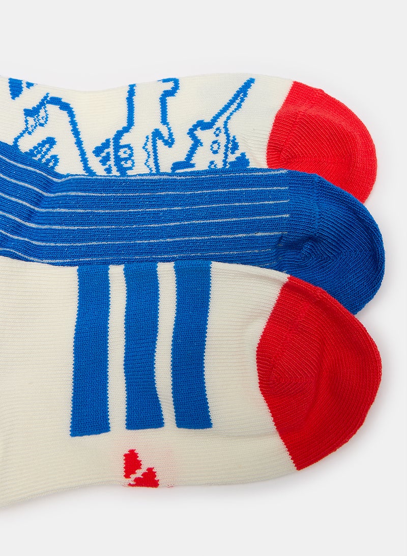 Adidas Adiraptor 3 Pairs Per Pack Socks Kids - Image 3