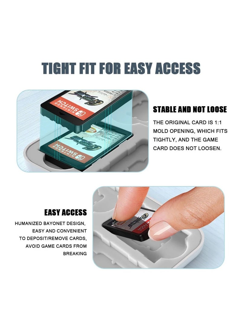 3D Pattern Game Card Case For Switch Lite 24 Cartridge Slot Protective OLED Switch Case Storage Box Shockproof Dustproof - Image 2