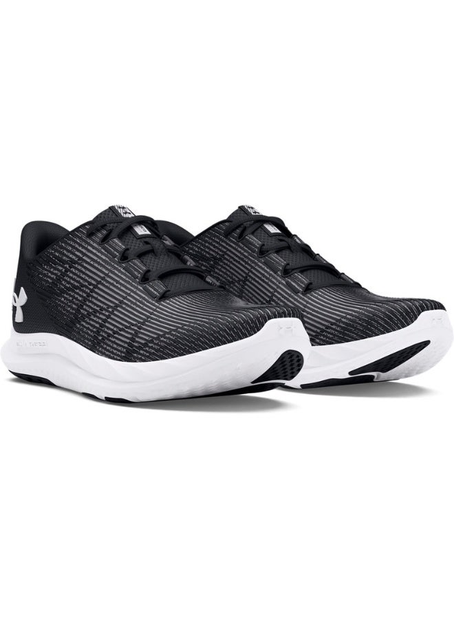 Under Armour W Charged Speed Swift Sneakers for Women - Black - Image 3