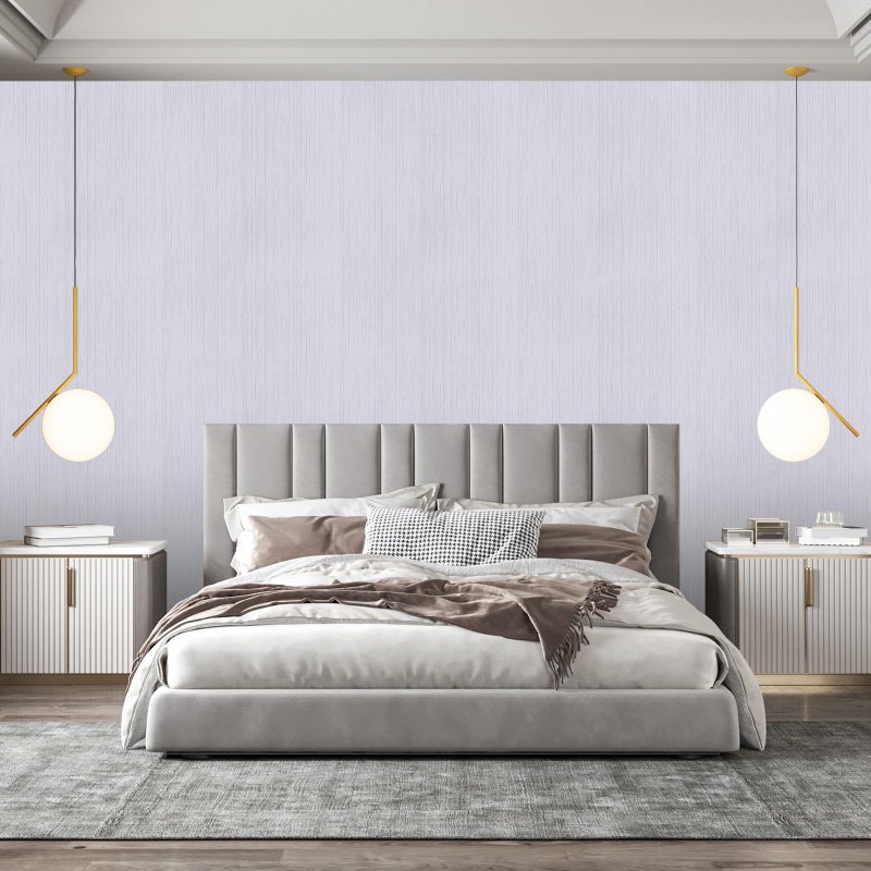 Qianglive White Grasscloth Wallpaper Peel And Stick Wallpaper Texture Contact Paper 15.7""X300"" Vintage Wallpaper Removable Waterproof Wall Paper For Room Walls Cabinets Furniture Drawers Desk - Image 5