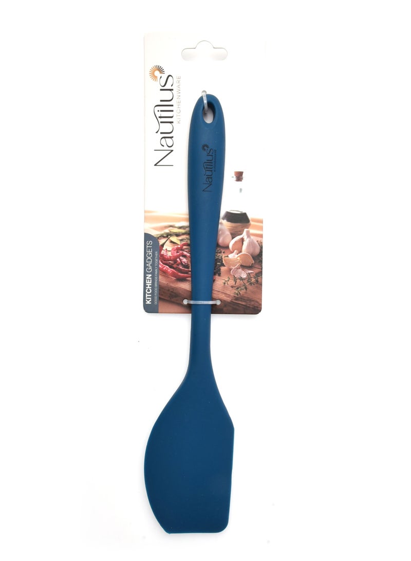Nautilus Silicone Spatula Blue Color 28.6X5.8X1.8 Cm