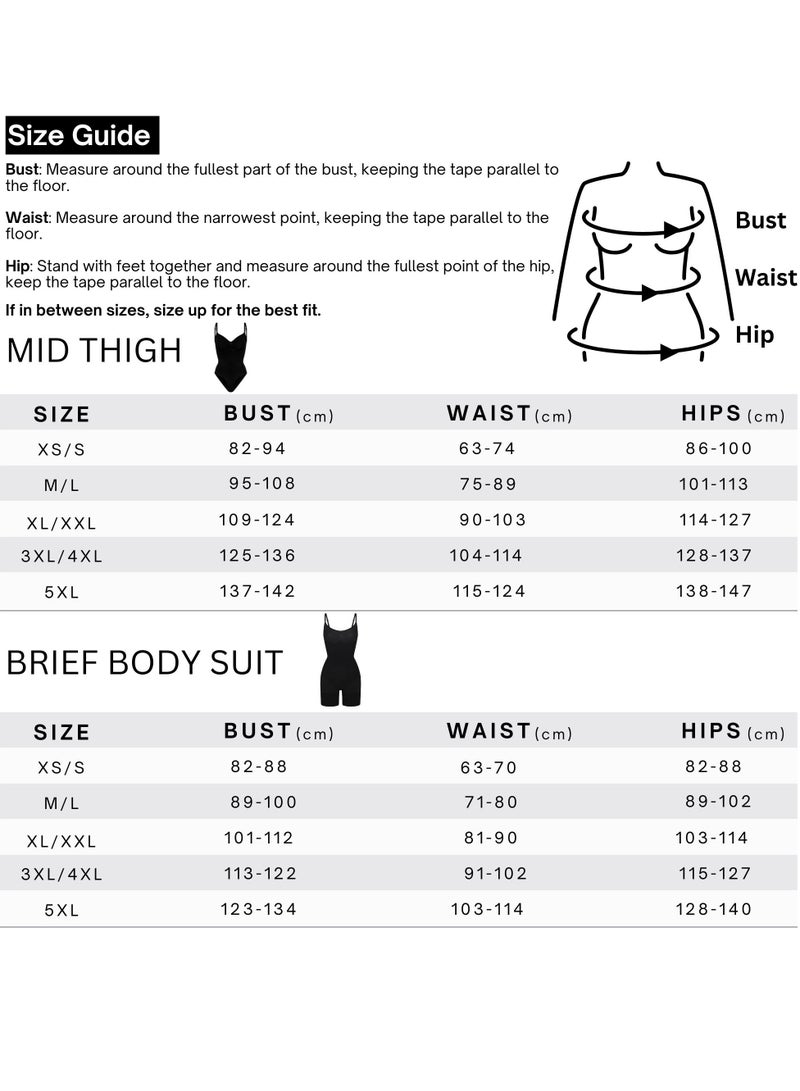 SKKULPT Shapewear Bodysuit for Women Tummy Control - Body Shaper for Women, Sculpting Tank Top MidThigh Shaper- Seamless Waist Slimming, Back Lifting - Image 3