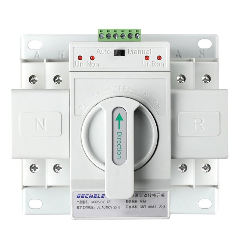 JONAS C 220V 2P 63A Dual Power Automatic Transfer Switch Generator Changeover Switch RV Transfer Switch 50HZ/60HZ - Image 1