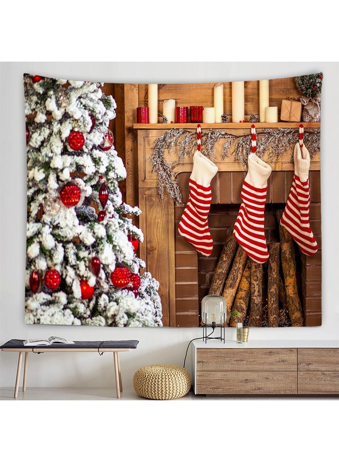 Bluejw Custom Christmas Tapestry Dormitory Room Decorative Cloth Christmas Background Cloth Bedroom Bedside Hanging Cloth Daifa - Image 3