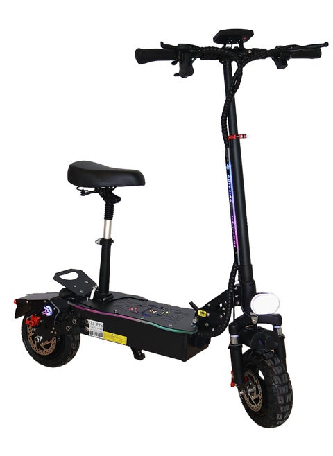 CHENXIAN Z3 Pro Scooter – 2200W Motor, 48V 13Ah Battery, 35-45 km Range, 70 km/h Max Speed, 4 Suspension System, LED Lights & LCD Display