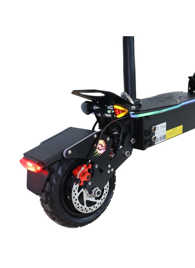 Chenxian - CHENXIAN Z3 Pro Scooter – 2200W Motor, 48V 13Ah Battery, 35-45 km Range, 70 km/h Max Speed, 4 Suspension System, LED Lights & LCD Display - Image 1