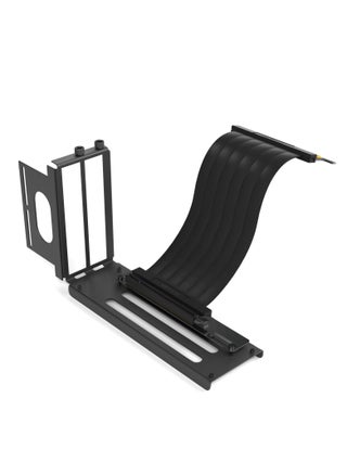 Vertical GPU Mounting Bracket for Graphics Card with 90 Degree Right Angle PCIe Riser Cable 20cm PCIE 3.0 Black - pzsku/Z8D690205CFE652CE2D4FZ/45/_/1723112743/8257d33e-5d1b-43bf-802e-fc6d9bc586c3
