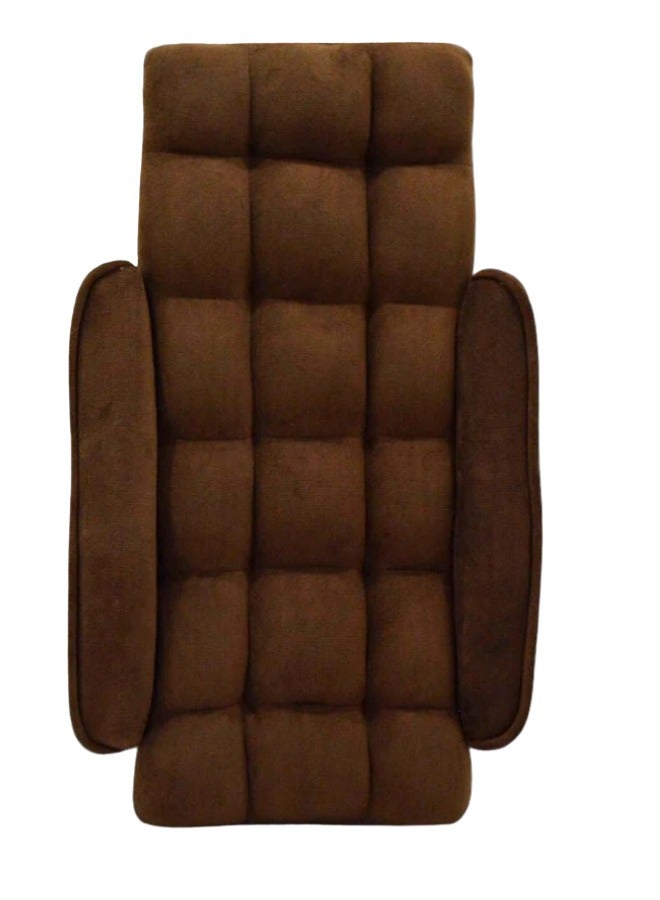 سمارت هوم كرسي أرضي قابل للطي فخم مبطن ومريح وناعم الملمس ، مقعد رحلات ،كرسي رياضي، كرسي خارجي وكرسي حديقة - Image 4