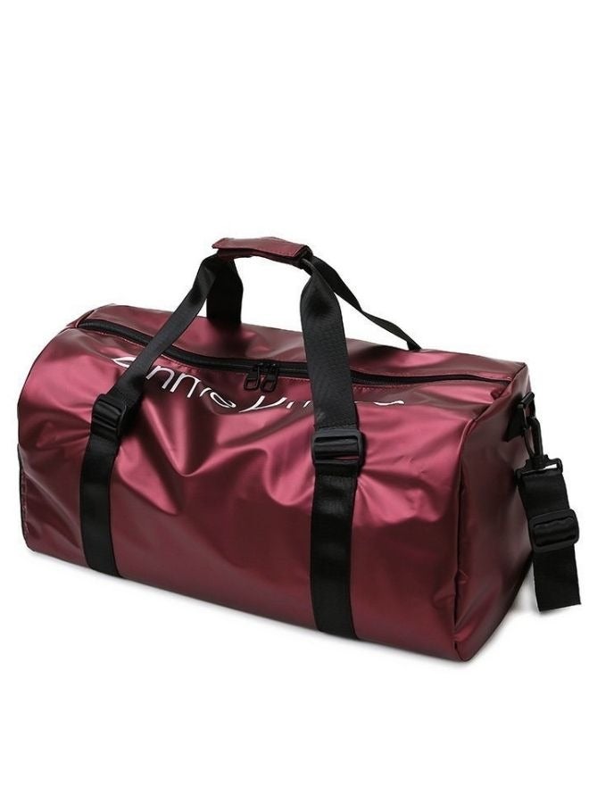Mei Stylish Large Capacity Unisex Sports Gym Travel  Duffle Bag with Shoulder Strap  - Image 4