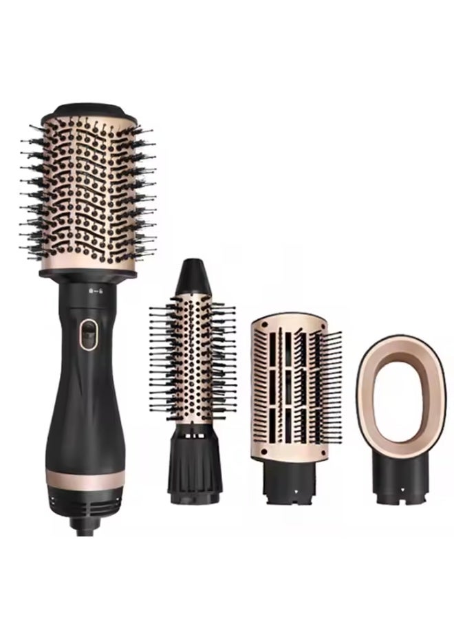 ENZO EN-6207 4-in-1 Hair Styling Tool Set – One Step Hair Dryer, Straightener, Curler & Volumizer with Interchangeable Brush Heads, Adjustable Heat & Ionic Technology - Image 5