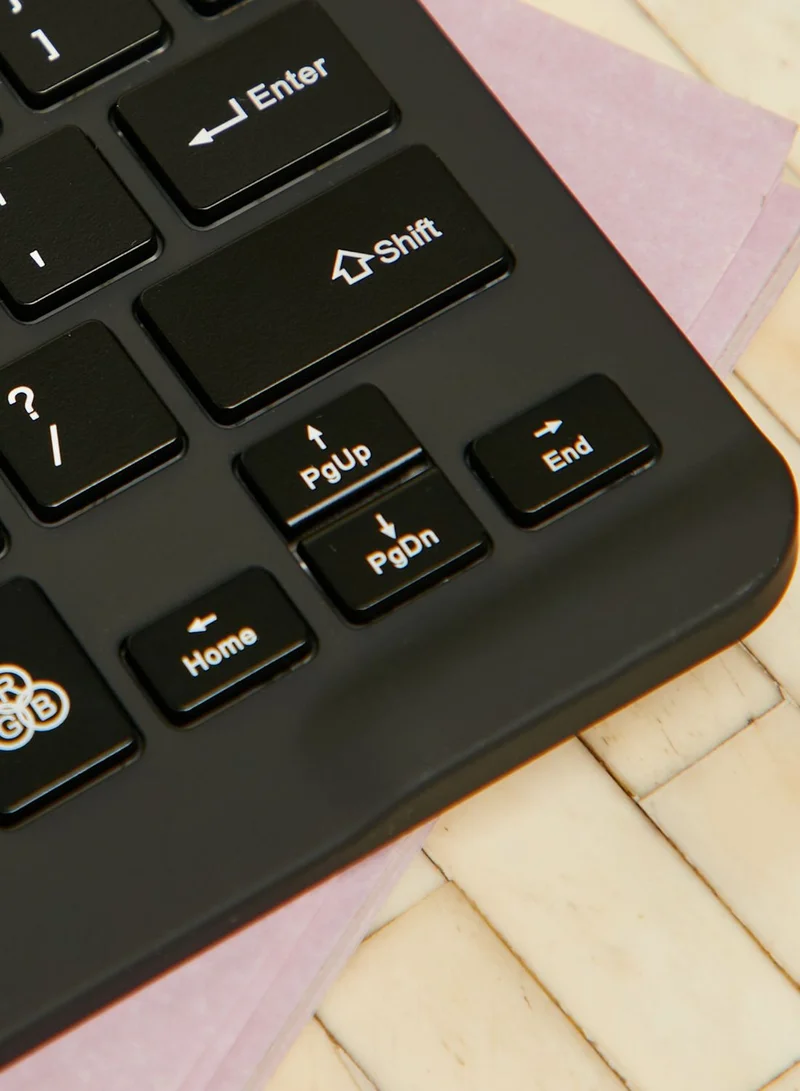 Typo Led Wireless Keyboard 10"
