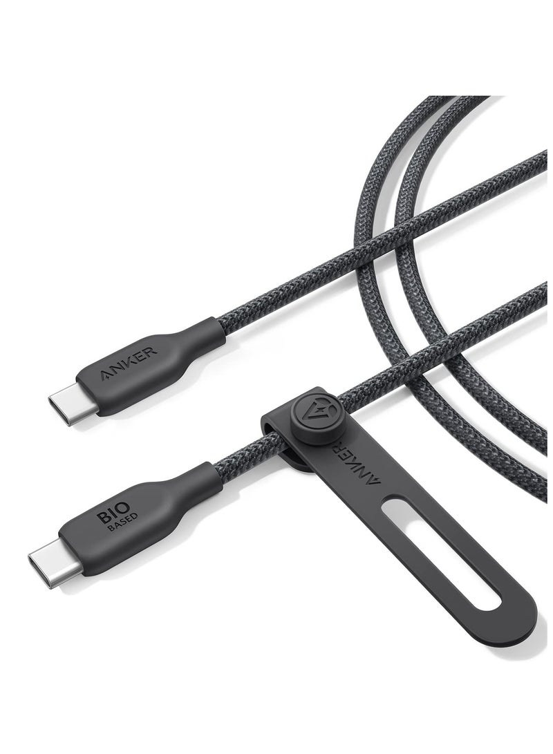 Anker USB C To C Cable (240W, 3 ft), Bio-Braided Fast Charge Cable For iPhone 15/15 Pro, MacBook Pro 2020, iPad Pro 2020, iPad Air 4, Samsung Galaxy S23+/S23 Ultra - Image 2