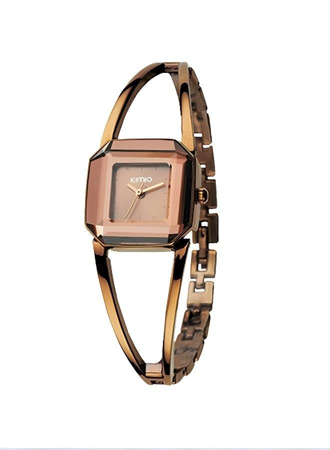 KIMIO Fashion Waterproof Quartz Watch with Jewelry Buckle - Image 1