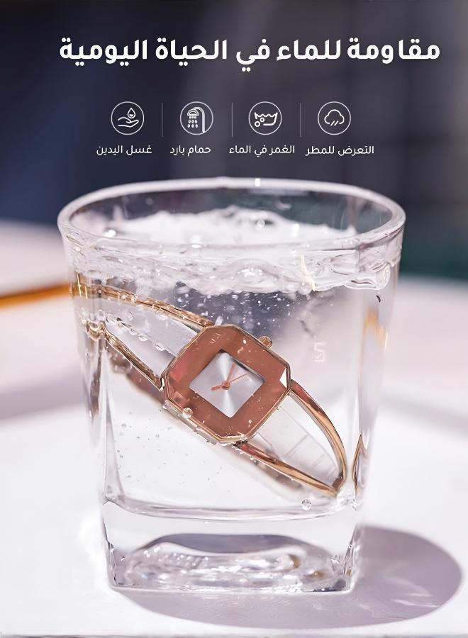 KIMIO Fashion Waterproof Quartz Watch with Jewelry Buckle - Image 4