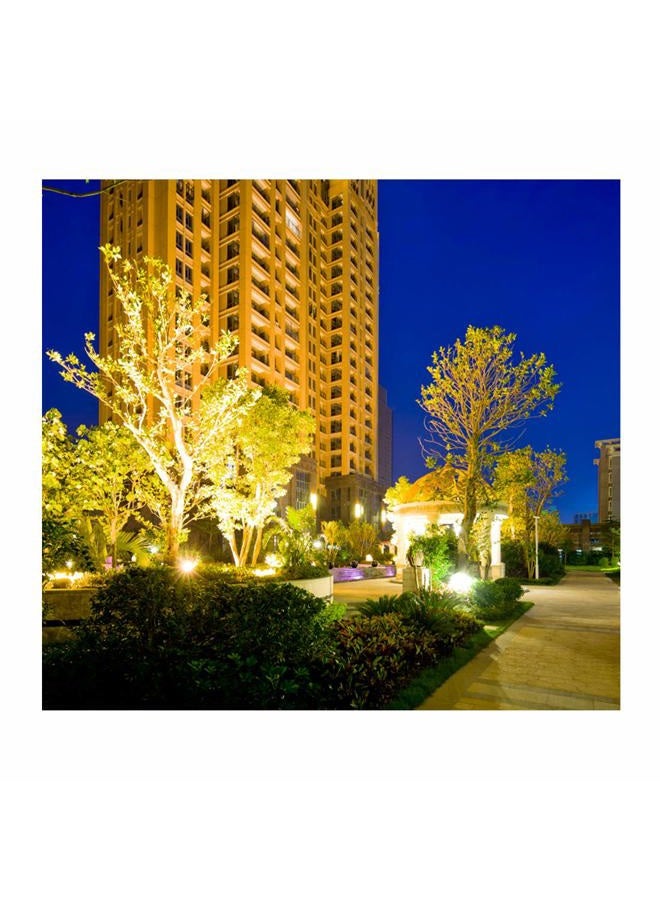 GLW 50W LED Landscape Lights 12-24V DC Warm White Flood Lights Low Voltage Landscape Lighting IP65 Waterproof Security Light for Walls Trees Flags Outdoor Spotlights with Spike Stand(2 Pack) - Image 2