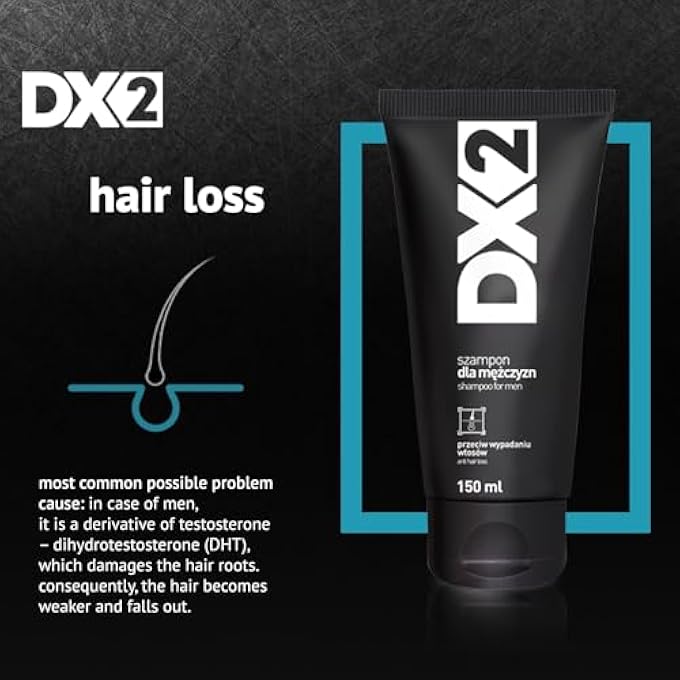 DX2 SHAMPOO DX2 HAIR LOOSE FOR MEN-150ML - Image 3