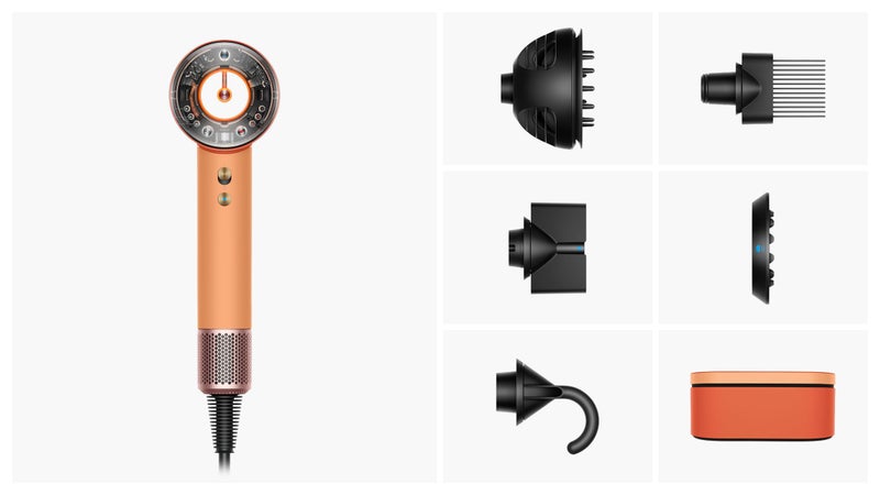 DYSON HAIR DRYER HD16 CAT CERAMIC APRICOT TOPAZ APRICOT 46.31cm - Image 2