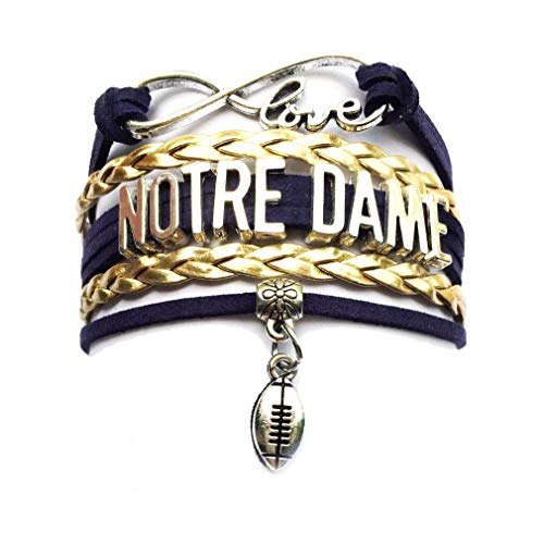 DOLON Infinity Love Notre Dame Football Bracelet College Team Gift - Image 5