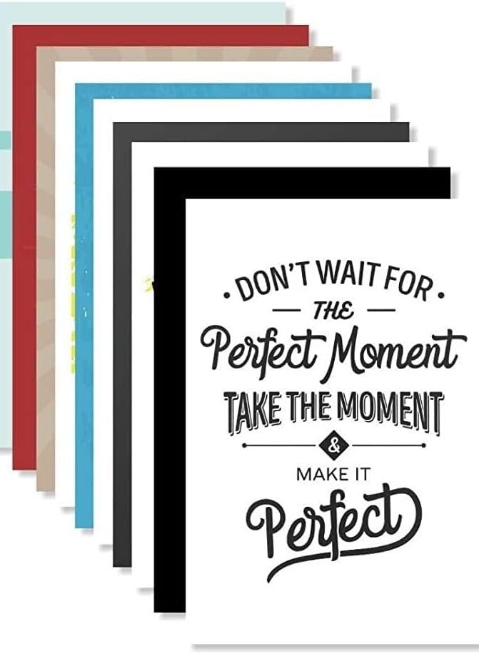 مؤسسة فكرة اليوم مجموعة اقتباسات اليوم الملهمة والتحفيزية من 10 ملصقات A3 طباعة بدون إطار (12 × 18 بوصة) | متعدد الألوان المنزل ، المكتب ، صالة الألعاب الرياضية ، غرفة الدراسة ، غرفة المعيشة ، غرفة النوم | ورق سميك بشريط مزدوج (ملصق 3) - Image 1