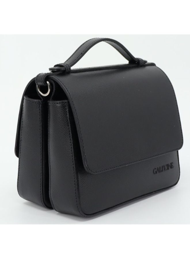Galitzine GALITZINE Elegant and Timeless Premium Leather Handbag, Stylish and Durable for any occasions, Black - Image 5