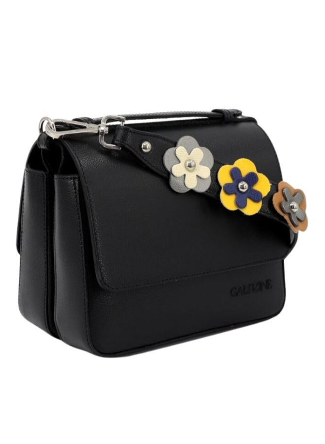 Galitzine GALITZINE Elegant and Timeless Premium Leather Handbag, Stylish and Durable for any occasions, Black - Image 1