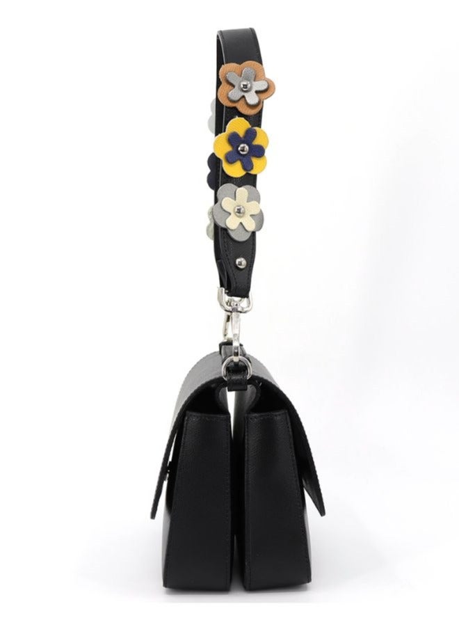 Galitzine GALITZINE Elegant and Timeless Premium Leather Handbag, Stylish and Durable for any occasions, Black - Image 4