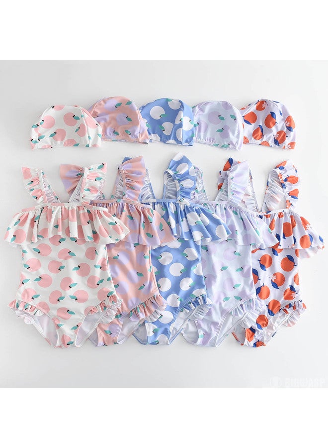 Bumblebee girls' Swimsuit One-piece With Triangle Cut, Skirted Design, Ruffle Trim, And Tank Top Style For Teens - Image 4