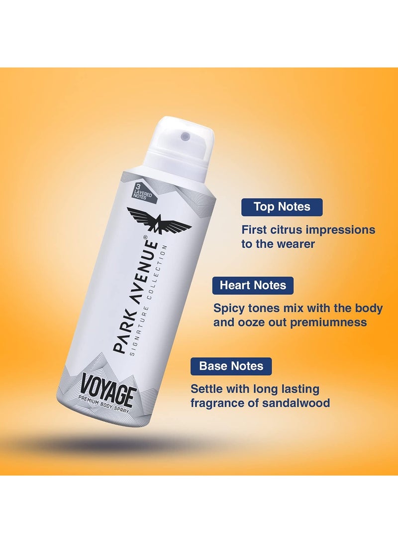 Park Avenue Premium Body spray 2*Voyage, Neo 3*150ml Pack of 3 - Image 4