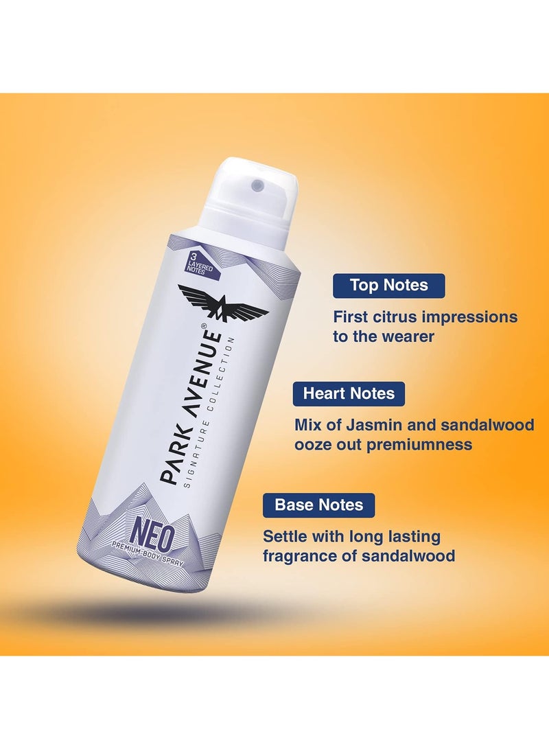 Park Avenue Premium Body spray 2*Voyage, Neo 3*150ml Pack of 3 - Image 5
