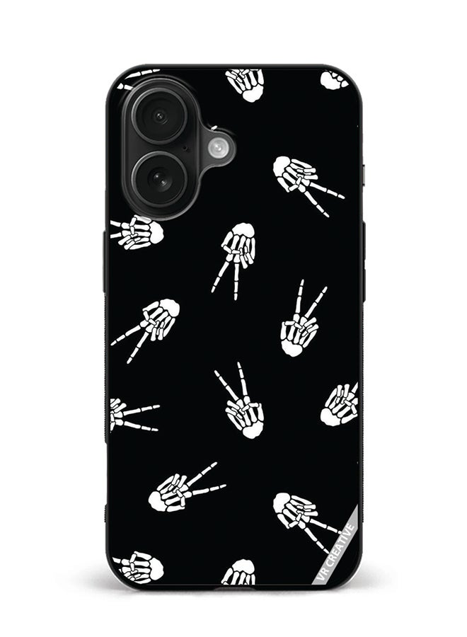 VR CREATIVE Protective Case Cover For Apple iPhone 16 Hallowen Design Multicolour