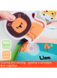 Y&D Cross-border Ringing Paper Tearing Books Can Bite Enlightenment Infant Cloth Books Early Education 0-1 Years Old Baby 3-6 Months Educational Toys-Flying Animals  - Image 3
