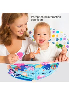 Y&D Cross-border Ringing Paper Tearing Books Can Bite Enlightenment Infant Cloth Books Early Education 0-1 Years Old Baby 3-6 Months Educational Toys-Flying Animals  - Image 2