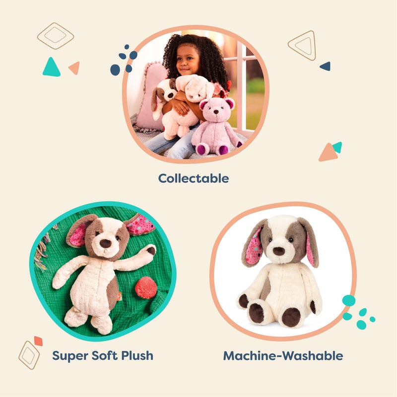 B. toys â€“ 12-Inch Plush Dog â€“ Huggable Dog Stuffed Animal Toy â€“ Soft & Cuddly Plush Puppy â€“ Washable â€“ Babies, Toddlers, Kids â€“ Happy Hues â€“ Cupcake Pup â€“ 0+ Months - Image 3