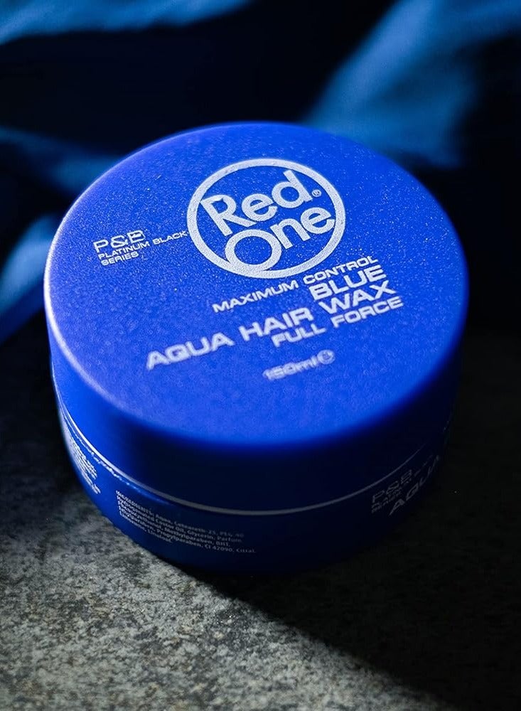 Redone RedOne Blue Hair Styling Wax 150ml – Ultra Strong Hold with Bubblegum Scent for Men & Women - Image 2