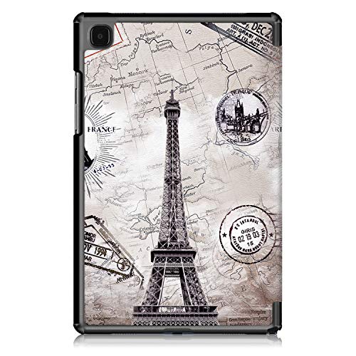 Proelite Smart Trifold Faux Leather Flip Cover for Samsung Galaxy Tablets A7 26.42 Cm (10.4 Inches) Sm-T500/T505/T507, Eiffel Multicolour - Image 5