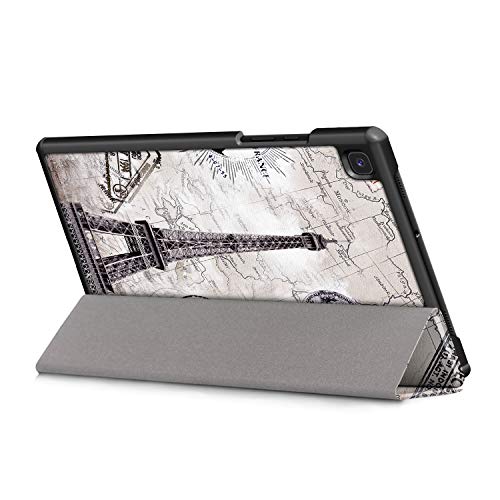 Proelite Smart Trifold Faux Leather Flip Cover for Samsung Galaxy Tablets A7 26.42 Cm (10.4 Inches) Sm-T500/T505/T507, Eiffel Multicolour - Image 3