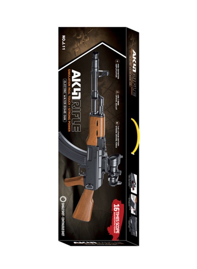 Wooden Ak47 with Water Gun Scope  - Image 2