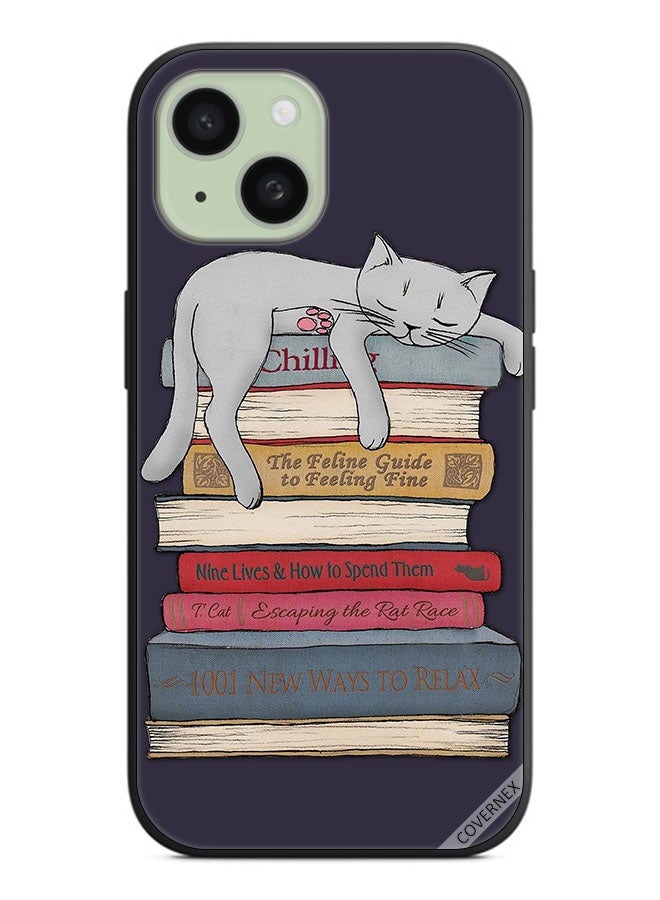 Covernex Protective Case Cover For Apple iPhone 15 Plus Thousand & One New Ways To Relax - Image 1