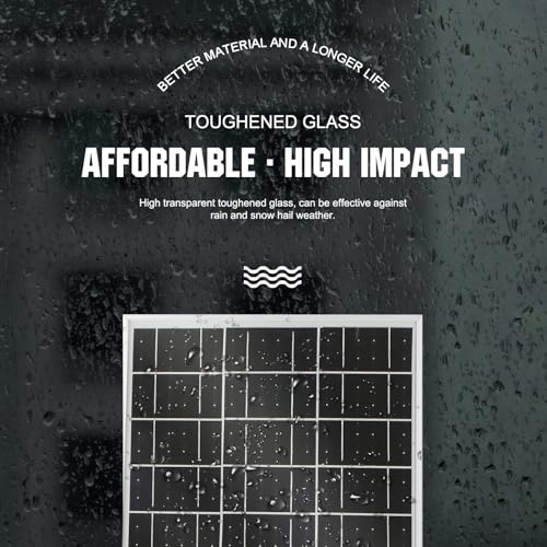ECO-WORTHY Solar Panel 25W 18V Monocrystalline Waterproof Panel for Charging 12V Battery of RV Boat Trailer ATV Car or Powering Light, Charing 12V Battery Pack and Other Off-Grid Applications - Image 5