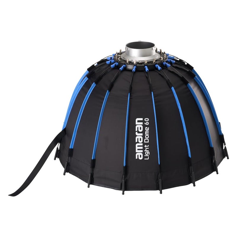 Aputure Amaran Light Dome Bowens Mount Modifier,Quick-Release Design with Grid,Two Difusion and Carrying Bag,Compatible with Amaran COB Lights and Other Bowens Mount fixtures (Light Dome 60) - Image 2