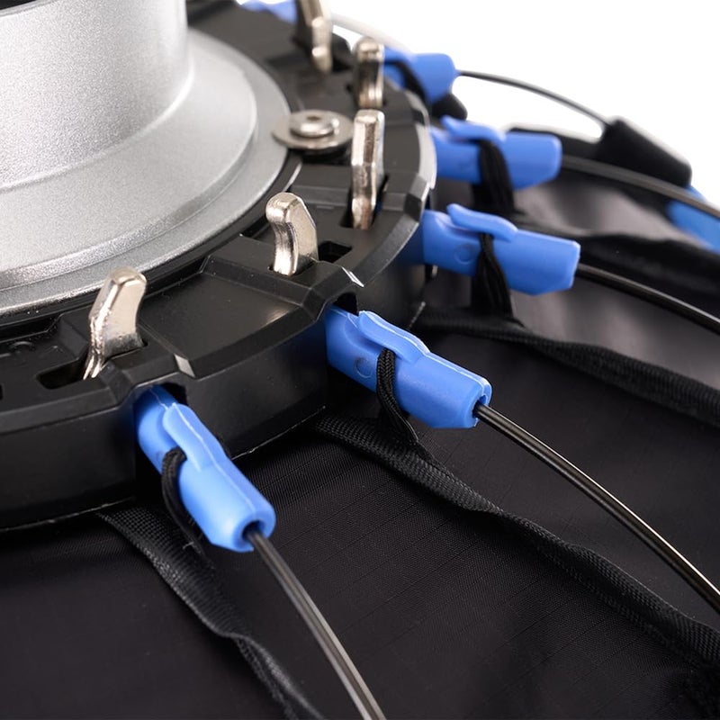 Aputure Amaran Light Dome Bowens Mount Modifier,Quick-Release Design with Grid,Two Difusion and Carrying Bag,Compatible with Amaran COB Lights and Other Bowens Mount fixtures (Light Dome 60) - Image 4